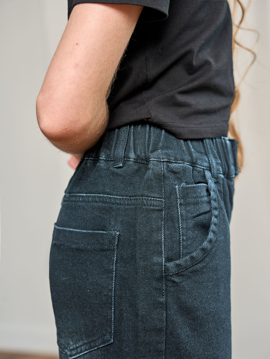 Джинсы-палаццо для девочек - СИНЯЯ МОДА фото 8