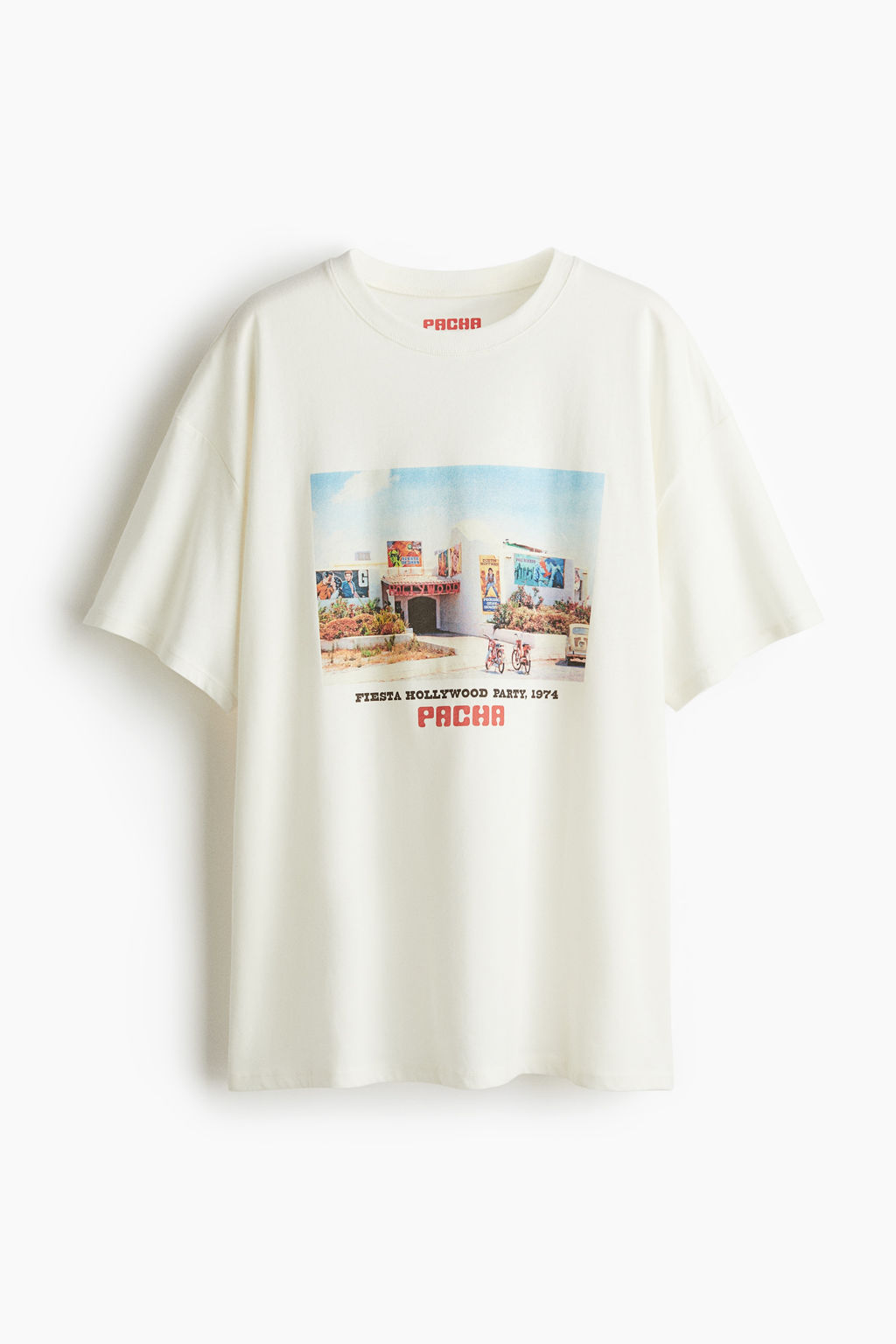 Camiseta oversize con motivo estampado - H&m фото 4