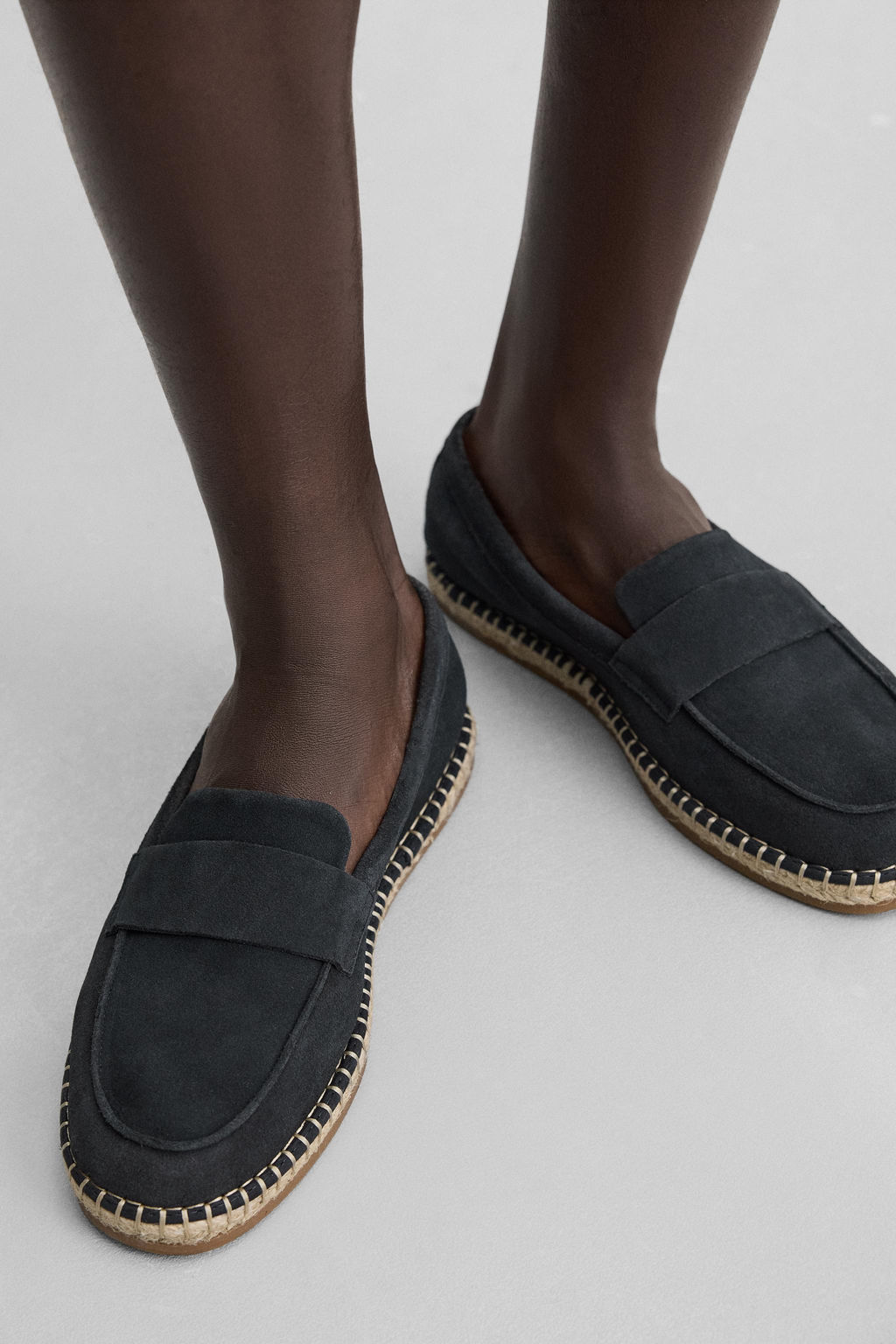 LEATHER VAMP ESPADRILLES - Zara фото 4