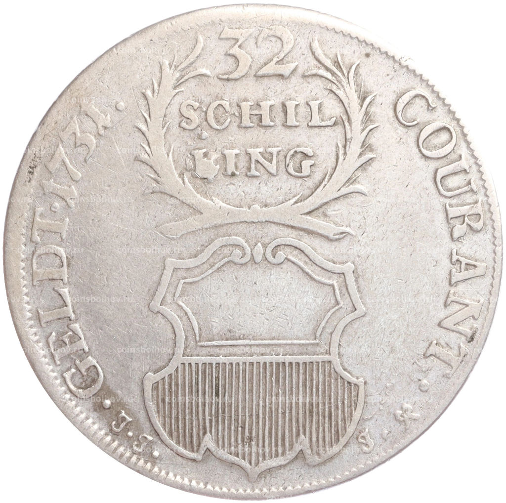 32 шиллинга 1731 года Гамбург