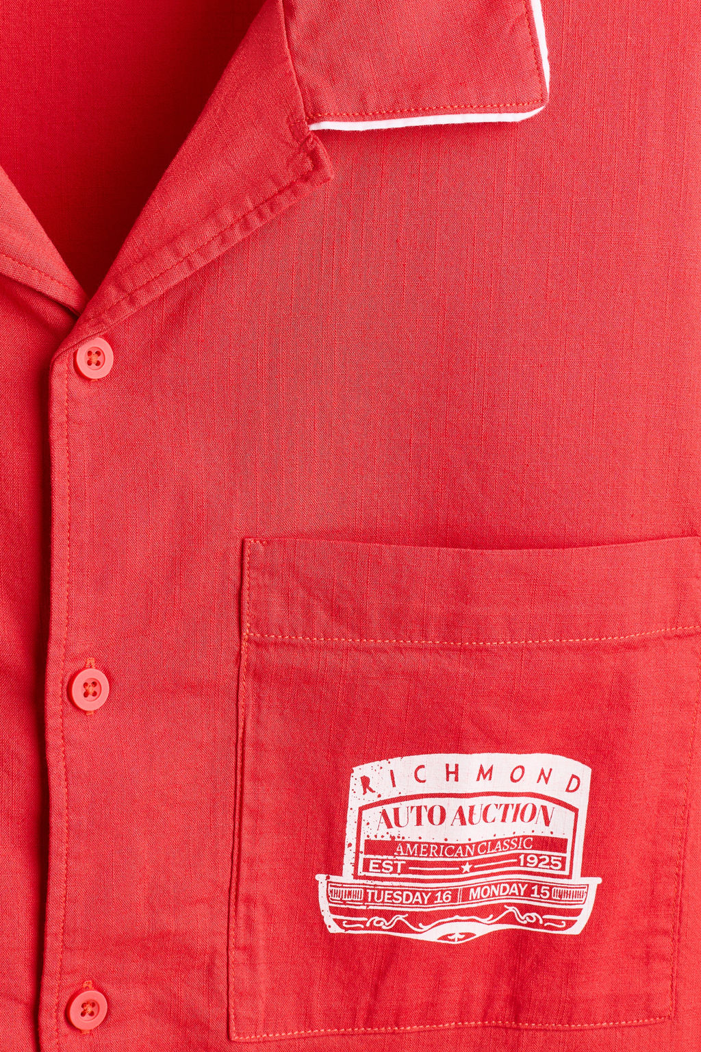 Camisa estampada Relaxed Fit - H&m фото 4