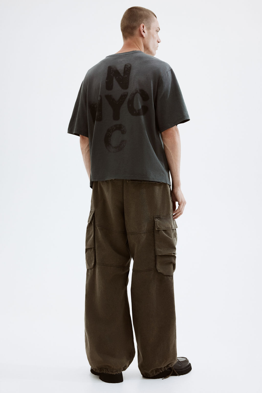 Camiseta Oversized Fit - H&m фото 8