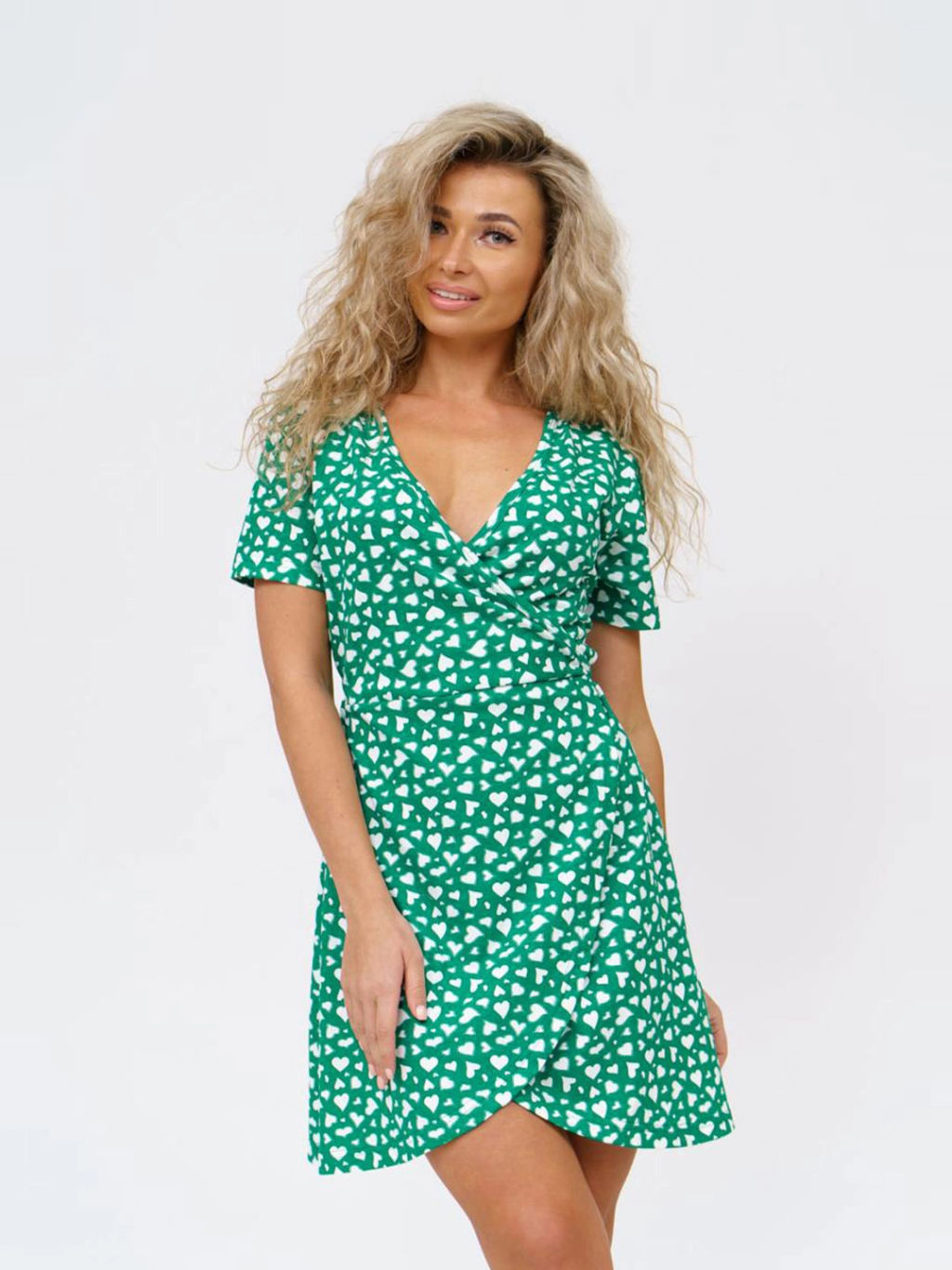 Халат женский Текс-Плюс, цвет зеленый