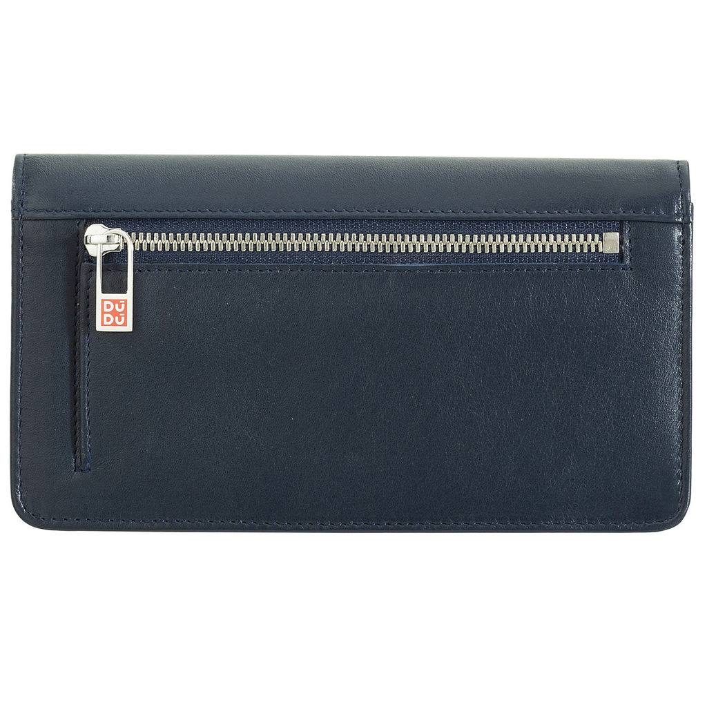 Итальянский женский кожаный кошелек DuDu серии Canarie | морской - Dudubags фото 9