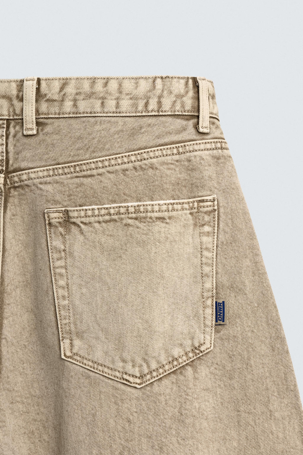WASHED BARREL FIT TROUSERS - Zara фото 20