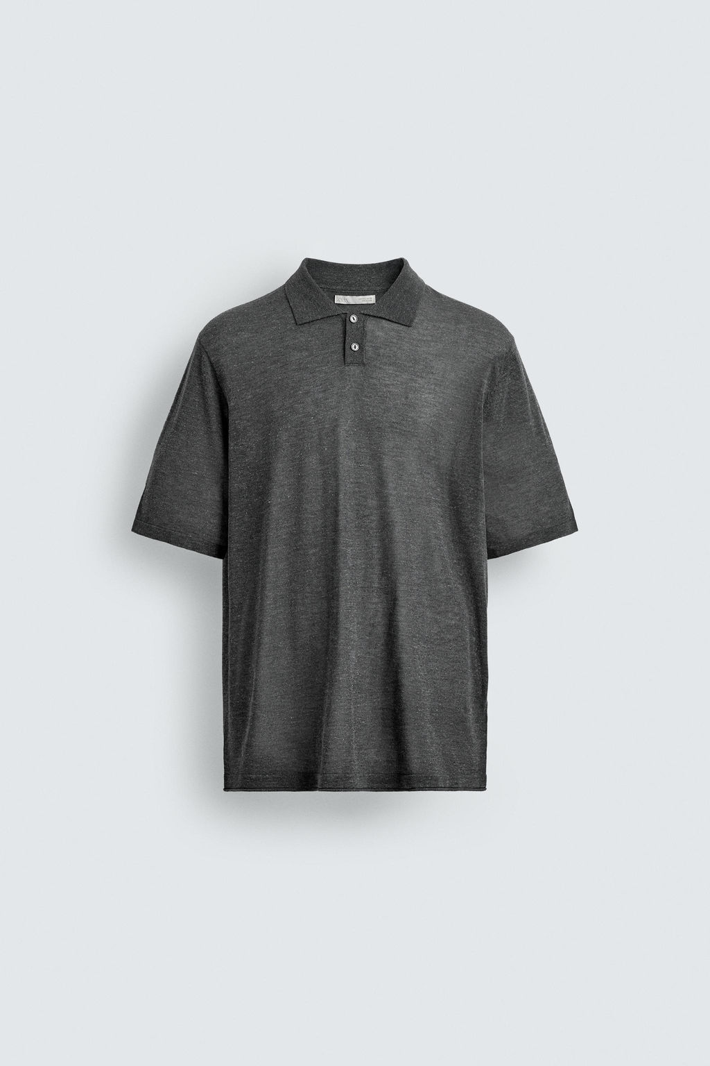 POLO PUNTO RELAXED FIT / Gris vigor? - Zara фото 7