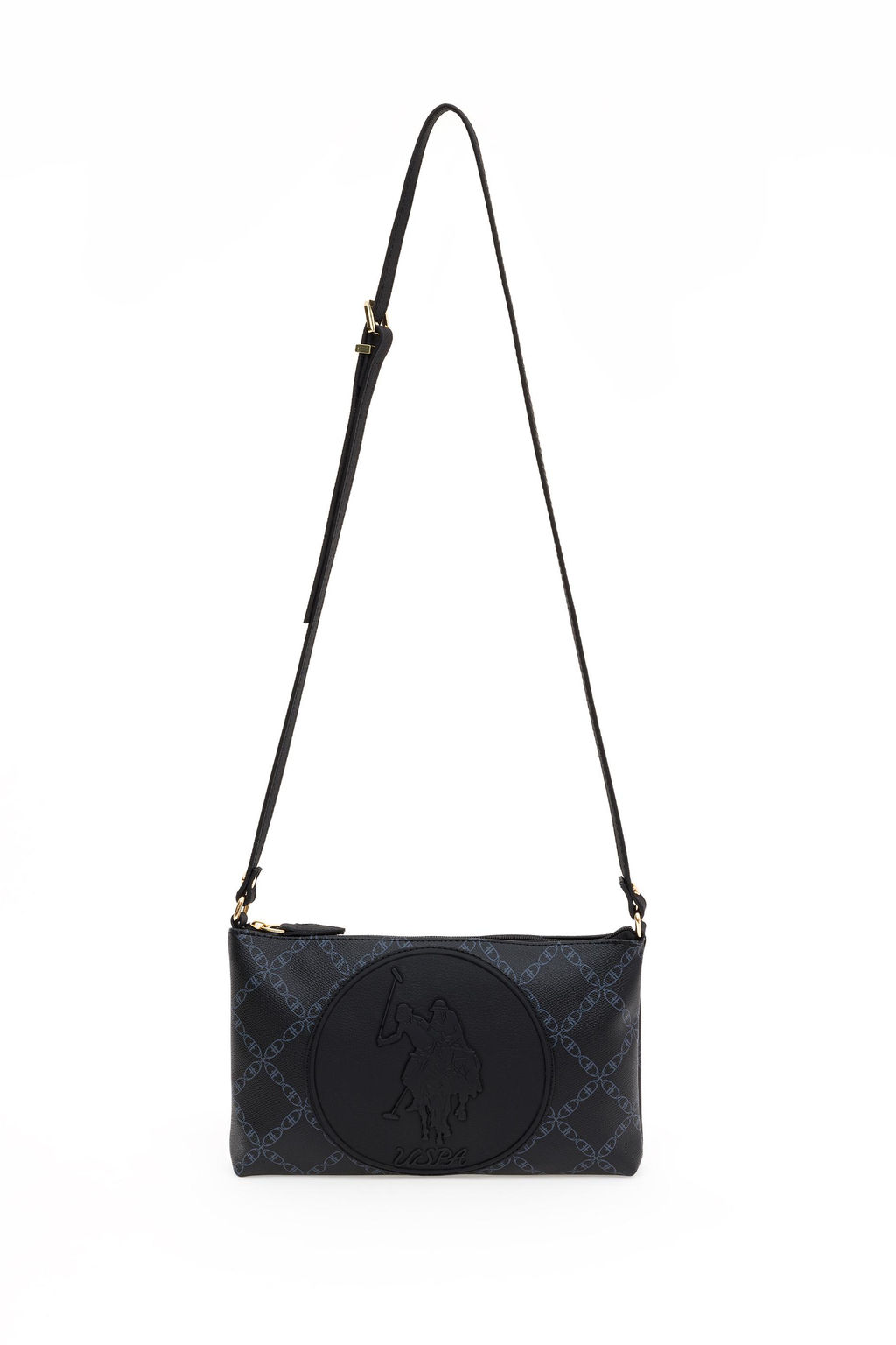 U. S. Polo Assn Женская черная сумка через плечо - U.s. polo assn фото 4