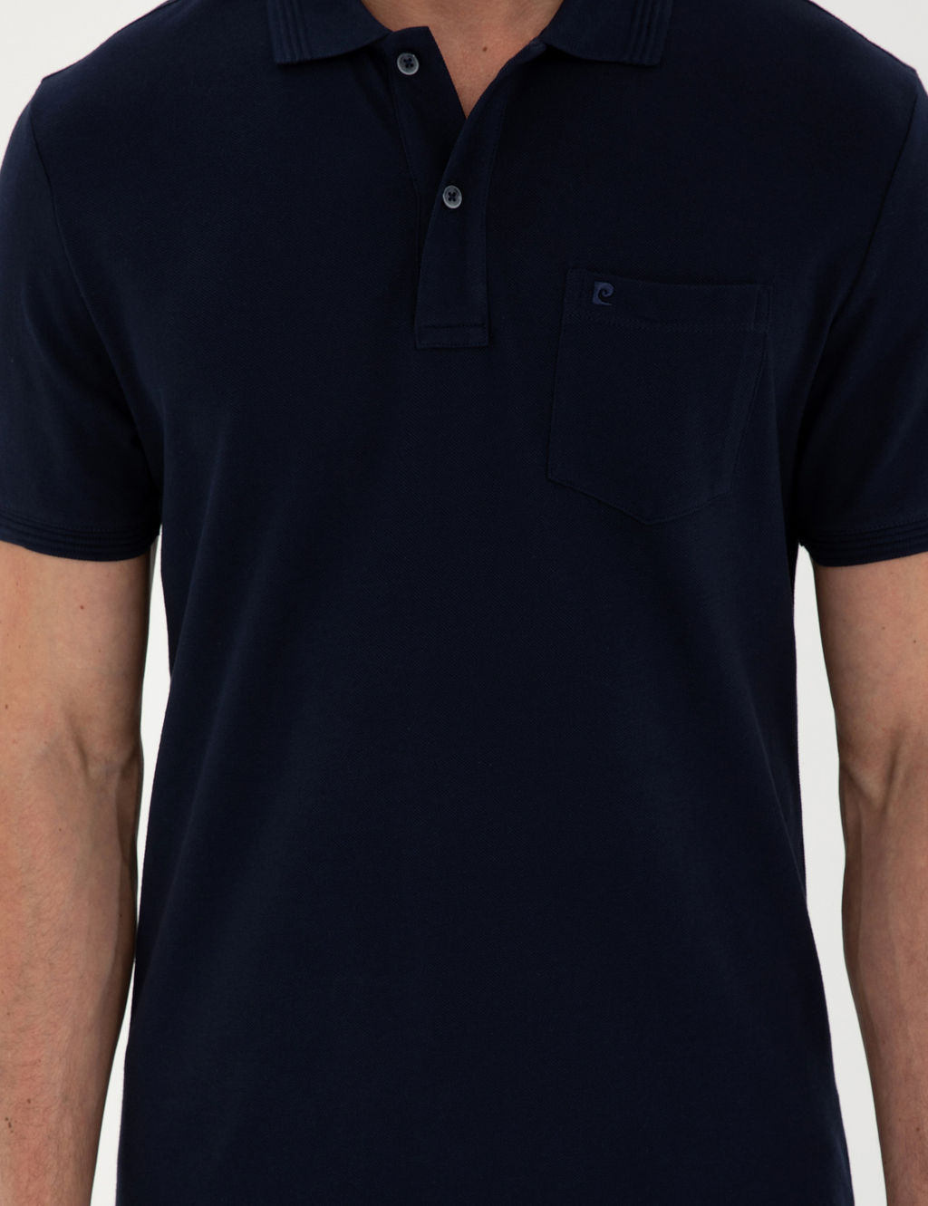 Lacivert Regular Fit Basic Ti__rt