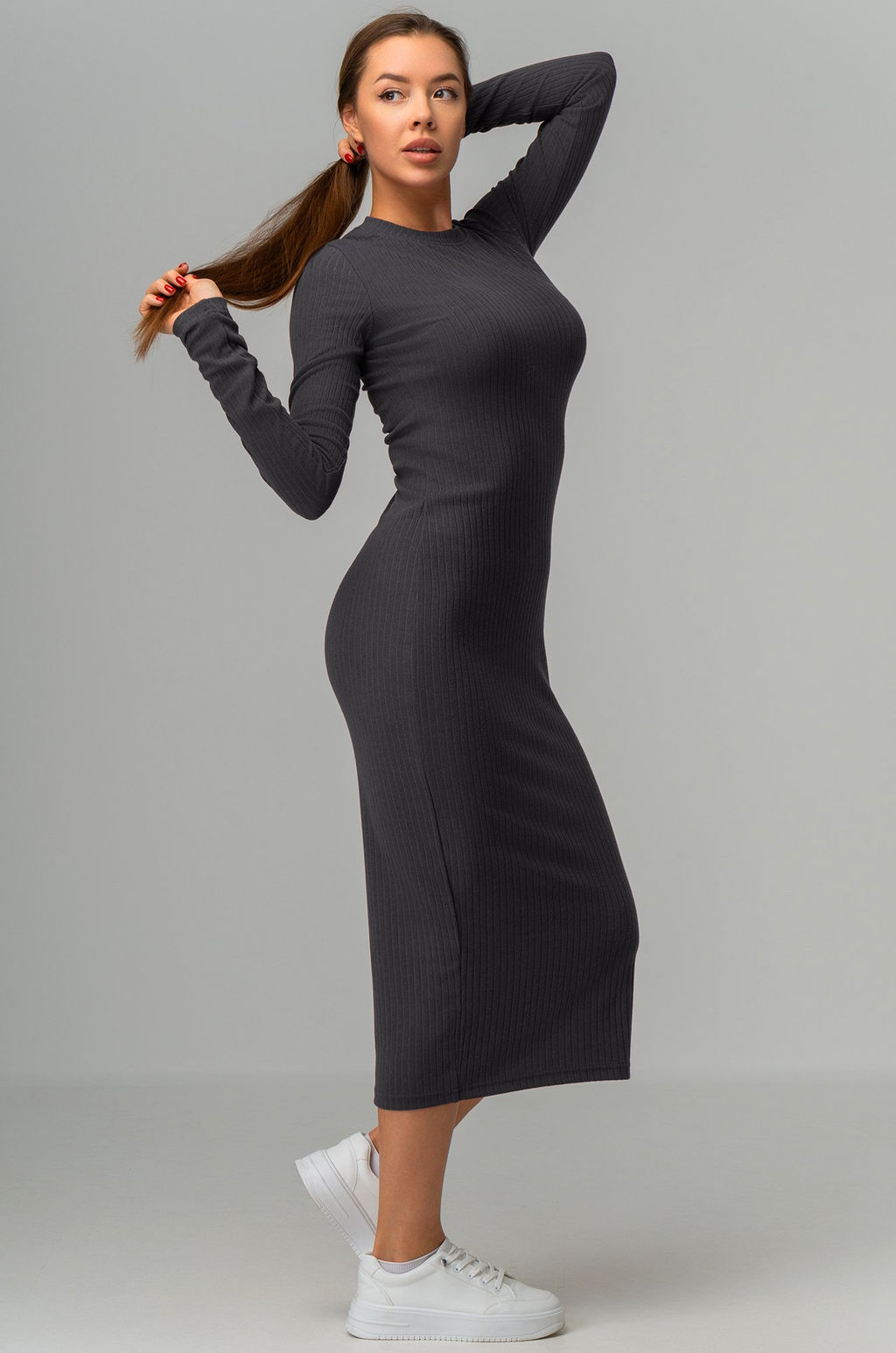 Женское облегающее платье миди Happyfox - Happy fox фото 8