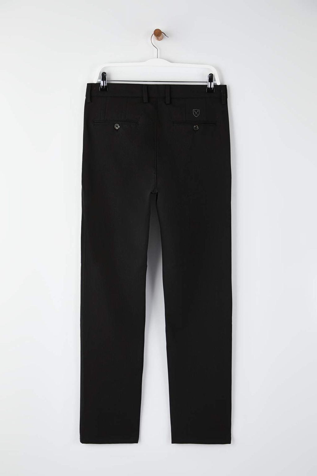 Siyah Erkek Dokuma Kumas Pantolon TMNAW26PL00030