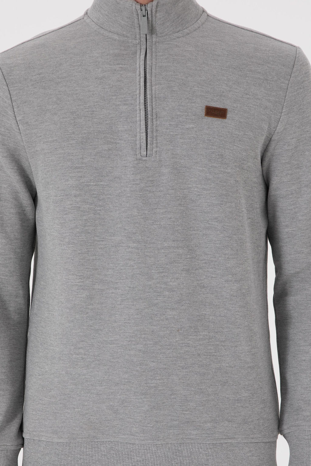 Мужской серый меланжевый базовый свитшот Неожиданная скидка в корзине - U.s. polo assn фото 6