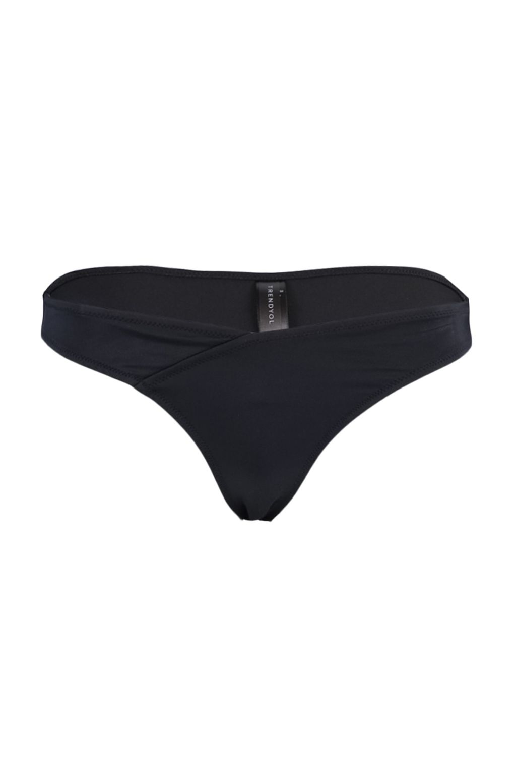 TRENDYOLMILLA Siyah V Kesim Brazilian Bikini Alt? TBESS21BA0168  фото 9