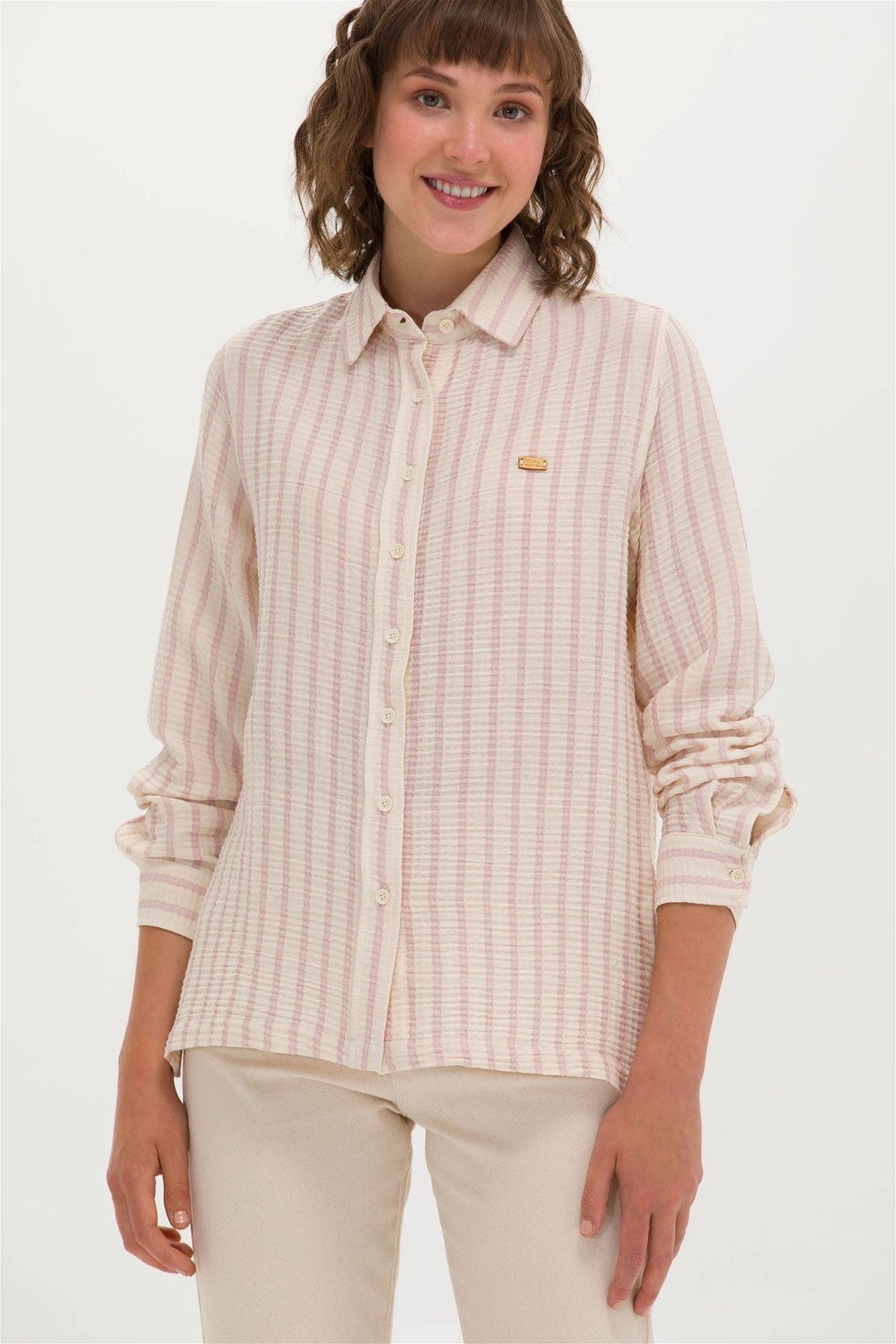 Женская рубашка Magnolia с длинным рукавом - U.s. polo assn фото 8