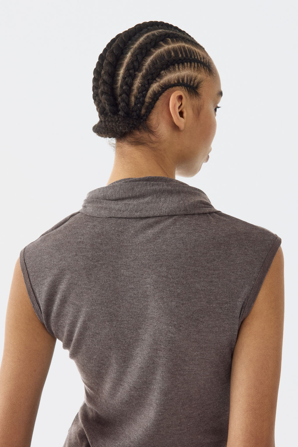 Top con cuello fular - H&m фото 6