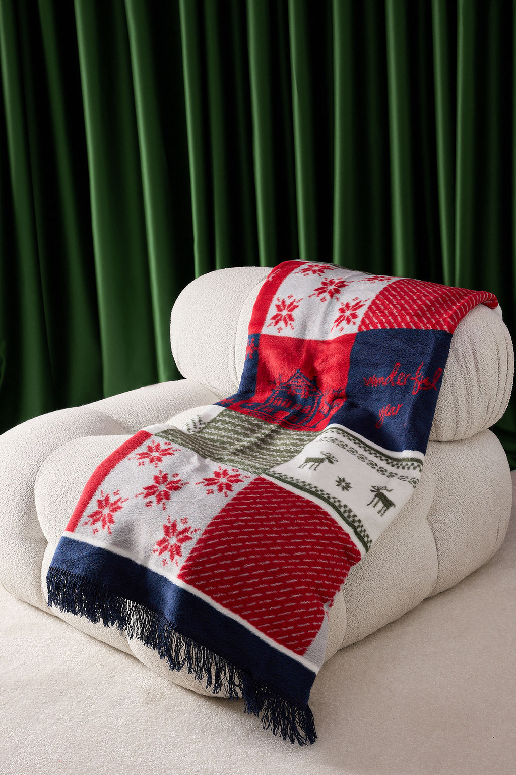 Y?lbas? Temal? TV Battaniyesi 130x170cm TPHAW26TB00004 - Trendyolmilla фото 4