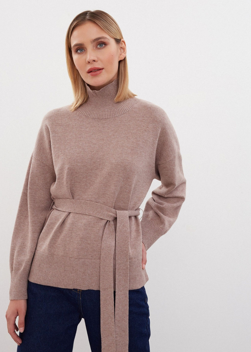 Conso/KJL 220615 - cappuccino Джемпер женский