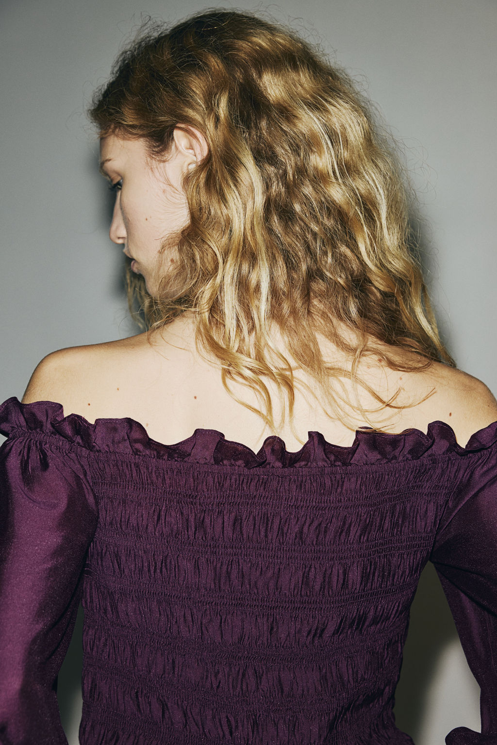 Blusa off-the-shoulder fruncida - H&m фото 4