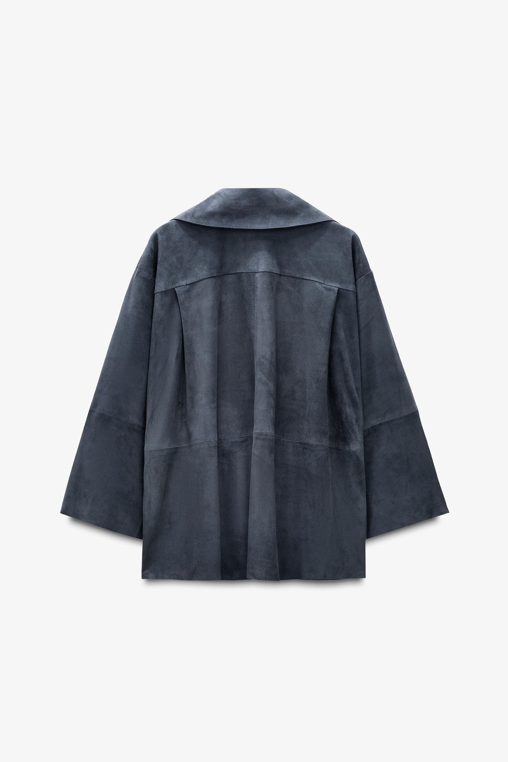 LIMITED EDITION SUEDE LEATHER POCKET SHIRT - Zara фото 13