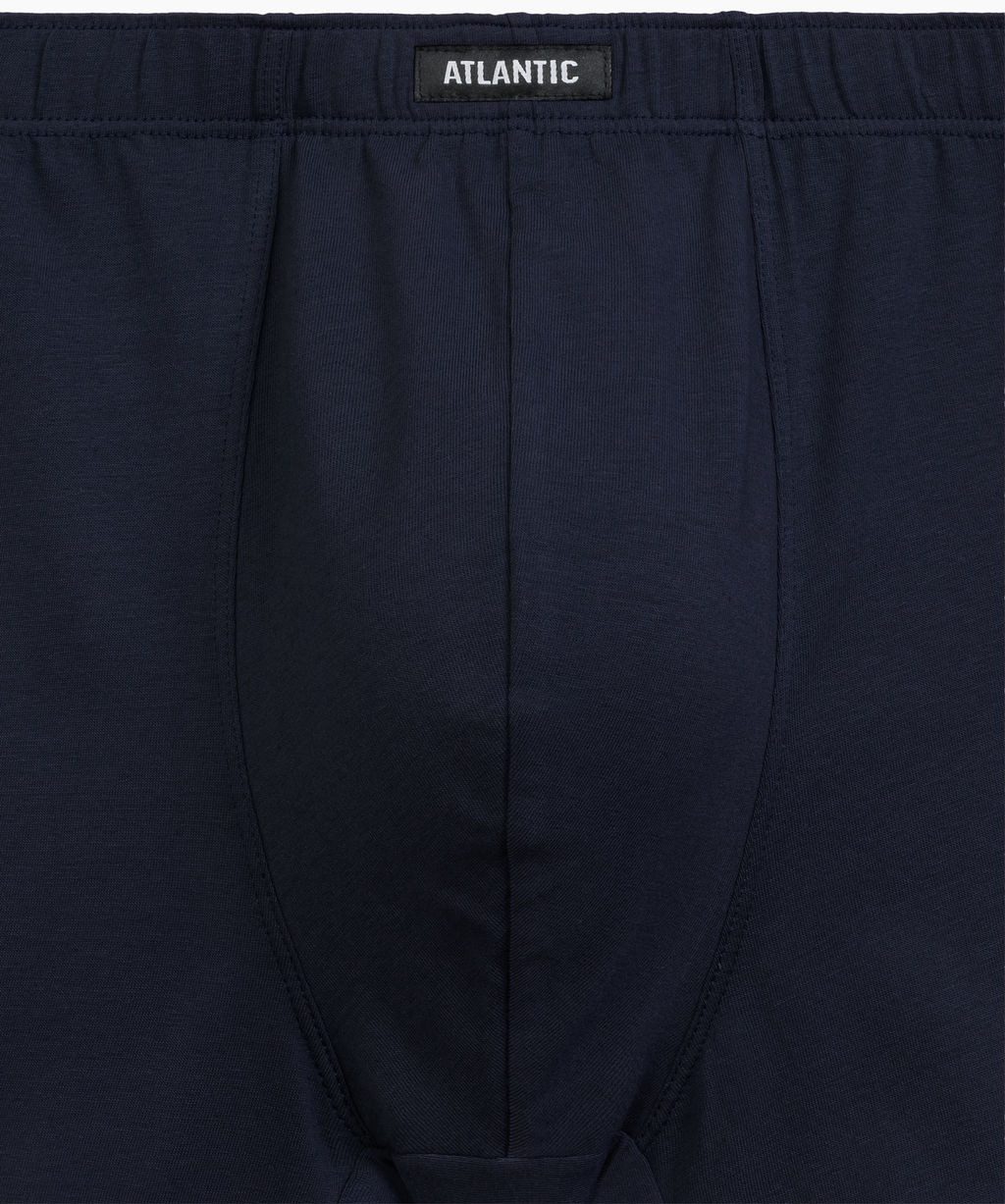 ATLANTIC 3MH-216 Трусы шорты Check - набор 3 шт. океан + темно-синий + коричневый  фото 5