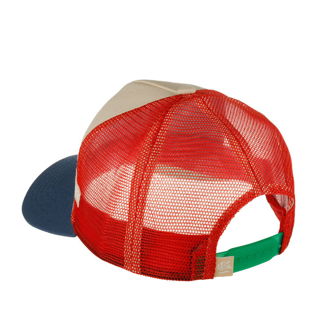 Бейсболка COASTAL арт. HFT Mimik Sandylane (песочный / темно-синий) фото 2