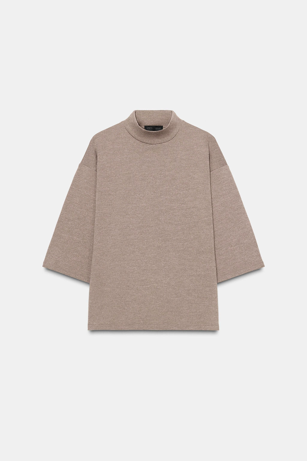 CAMISETA PIQU? CUELLO PERKINS / Marr?n claro - Zara фото 4