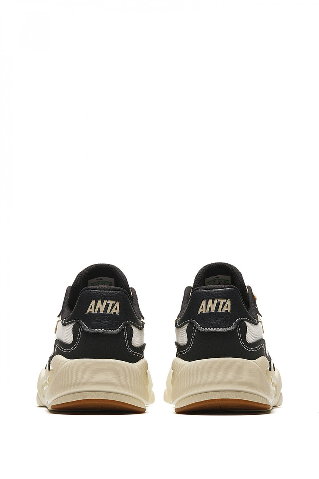 Кеды Бежевый/Черный