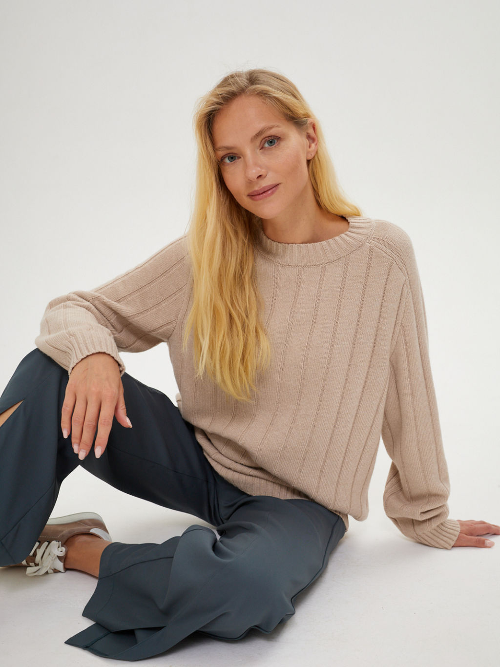 Джемпер 311.070368/бежевый - Seven senses фото 42