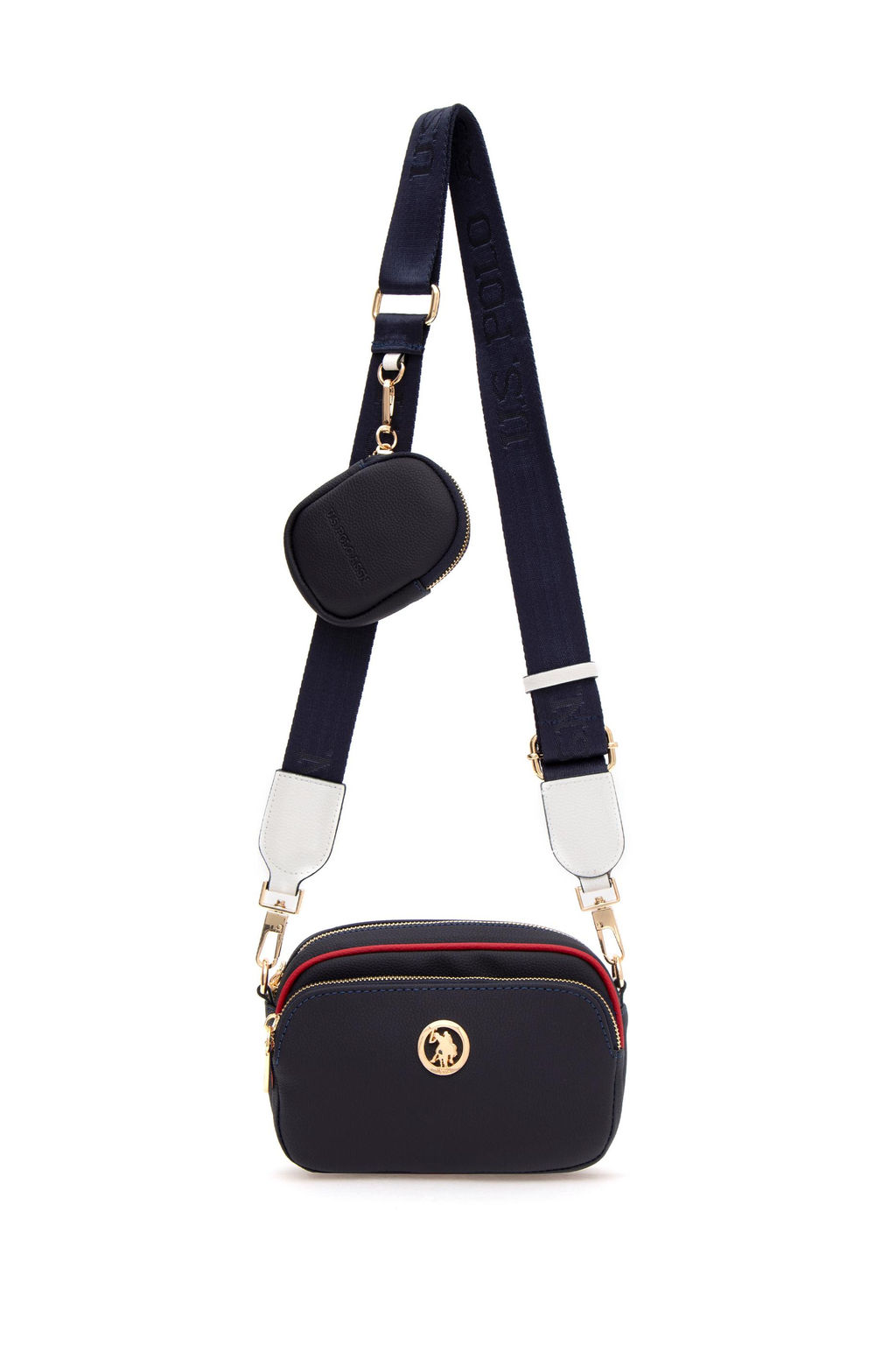 Женская темно-синяя сумка Неожиданная скидка в корзине - U.s. polo assn фото 4