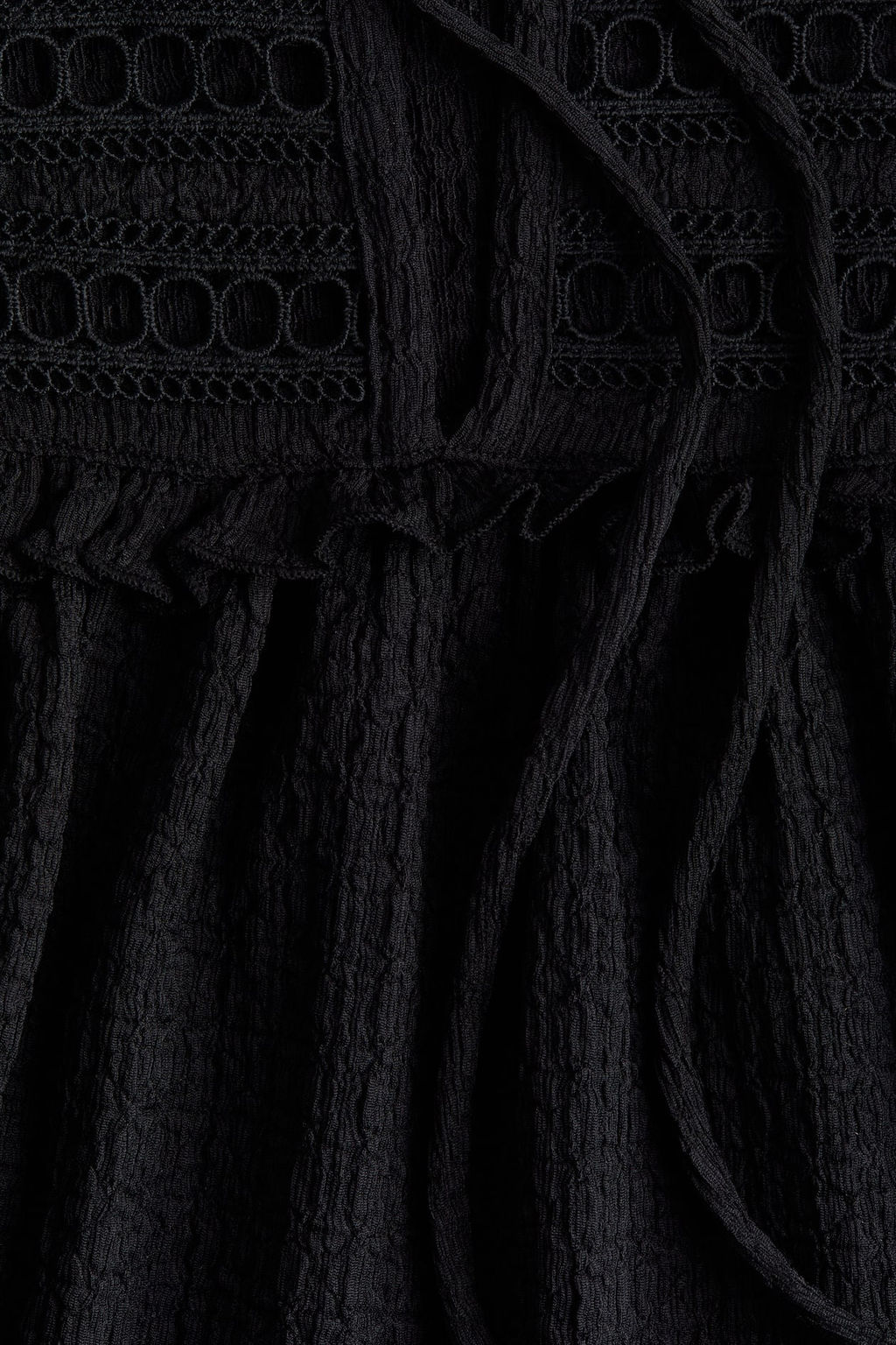 Blusa oversize con ribetes de volante - H&m фото 5