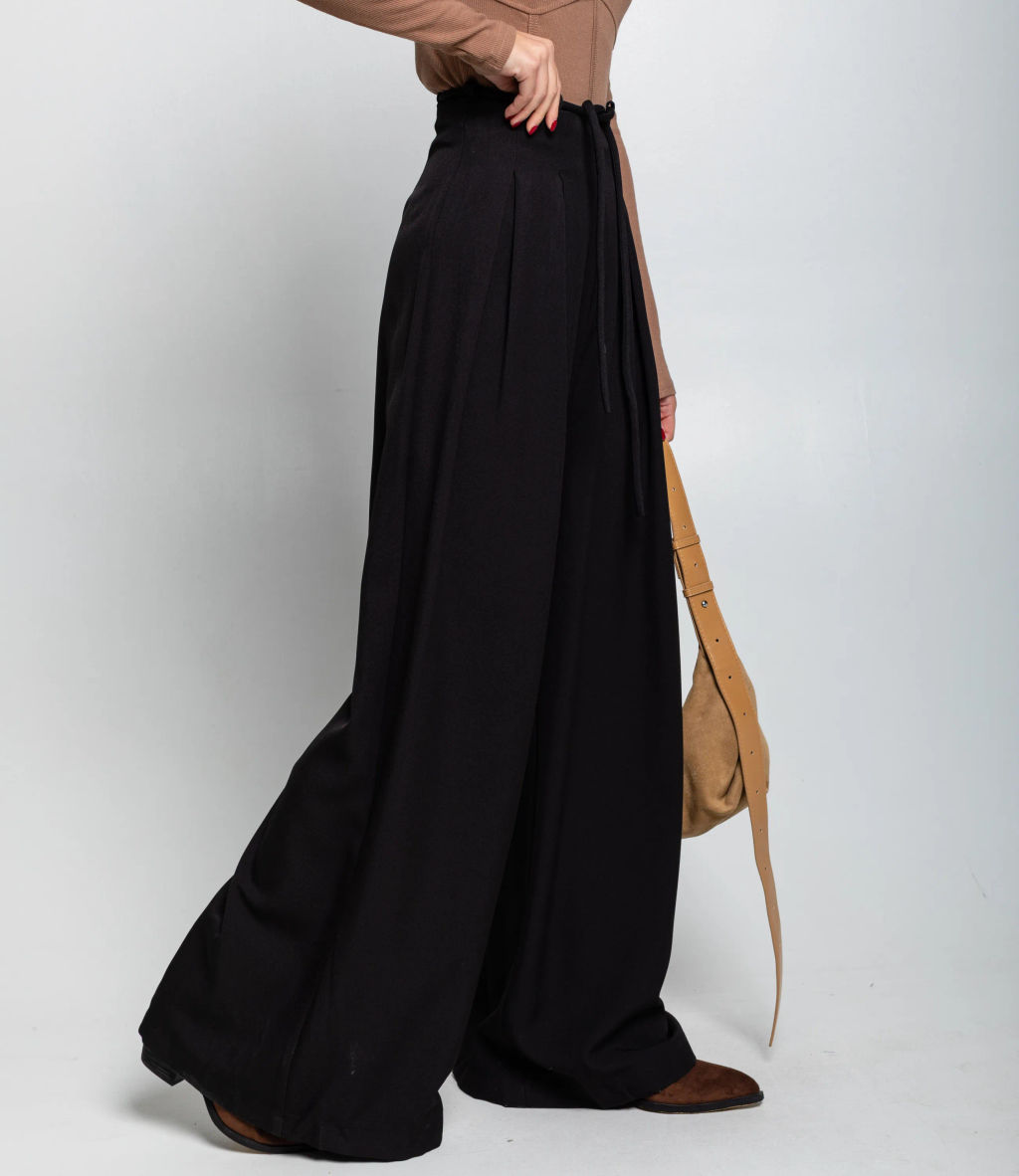 Брюки #КТ16301-2, чёрный