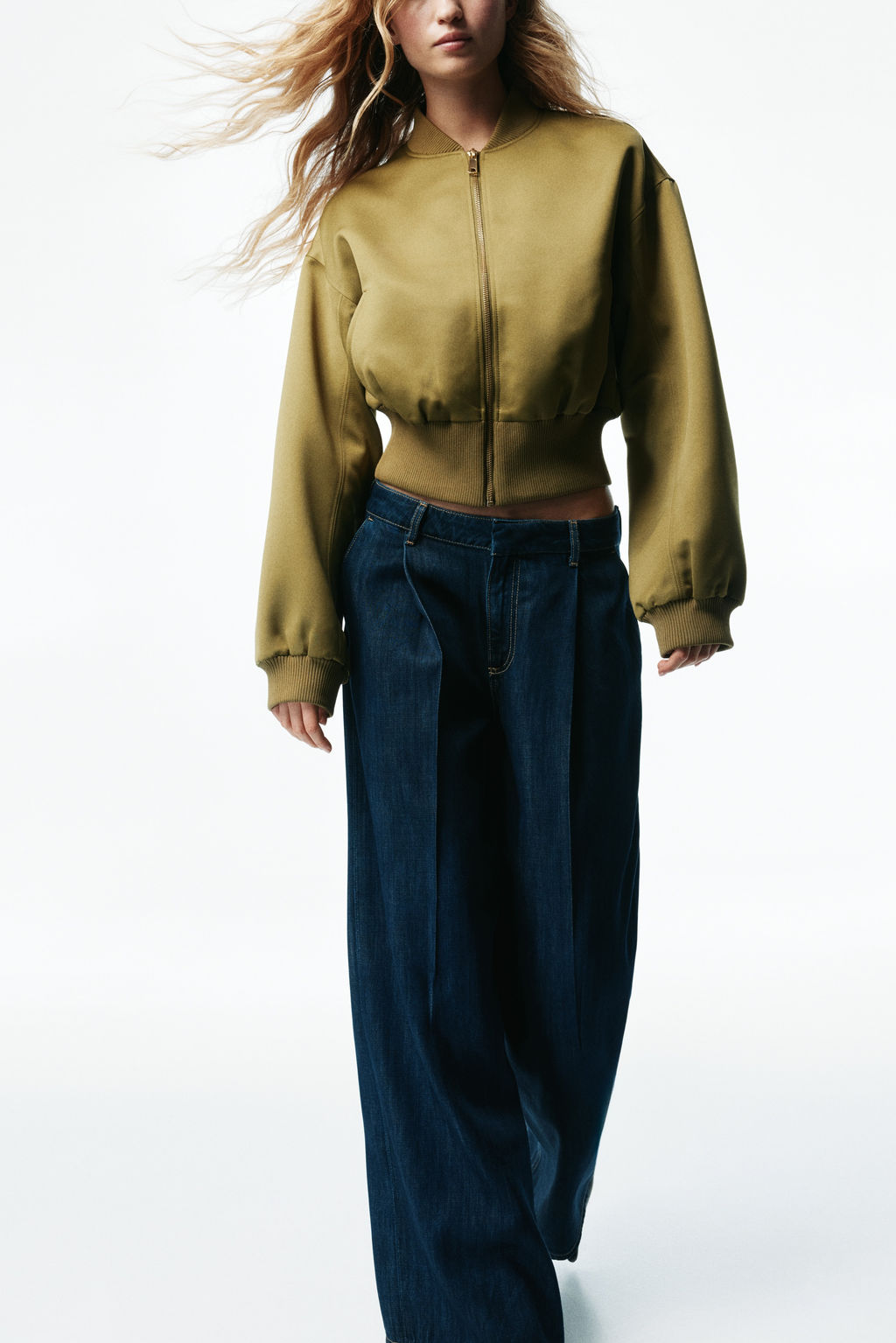 Loose Fit Wide Regular Jeans - H&m фото 5