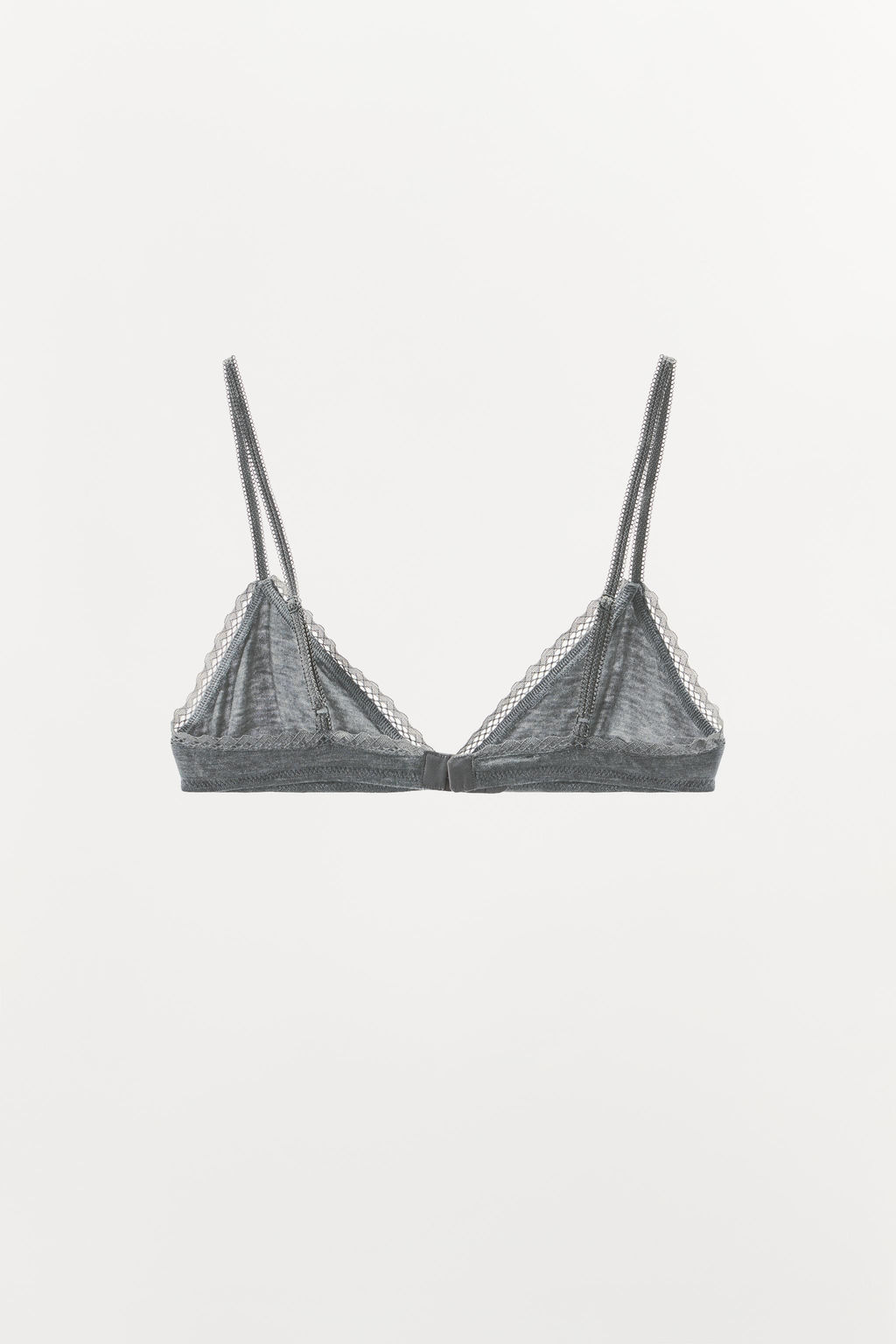 POINTELLE FLORAL TRIANGLE BRALETTE - Zara фото 8