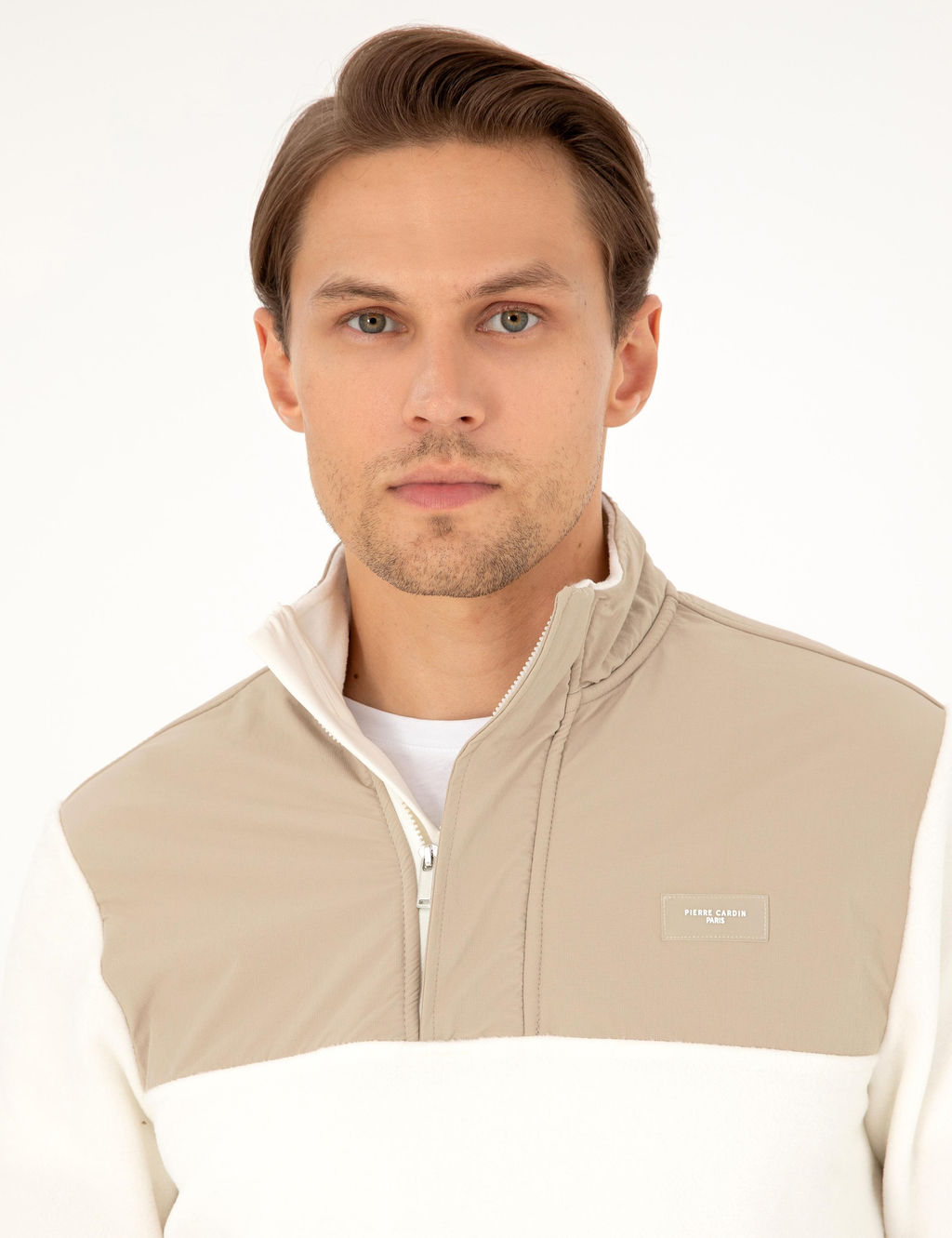 Ekru Regular Fit Sweatshirt - Pierre cardin фото 2