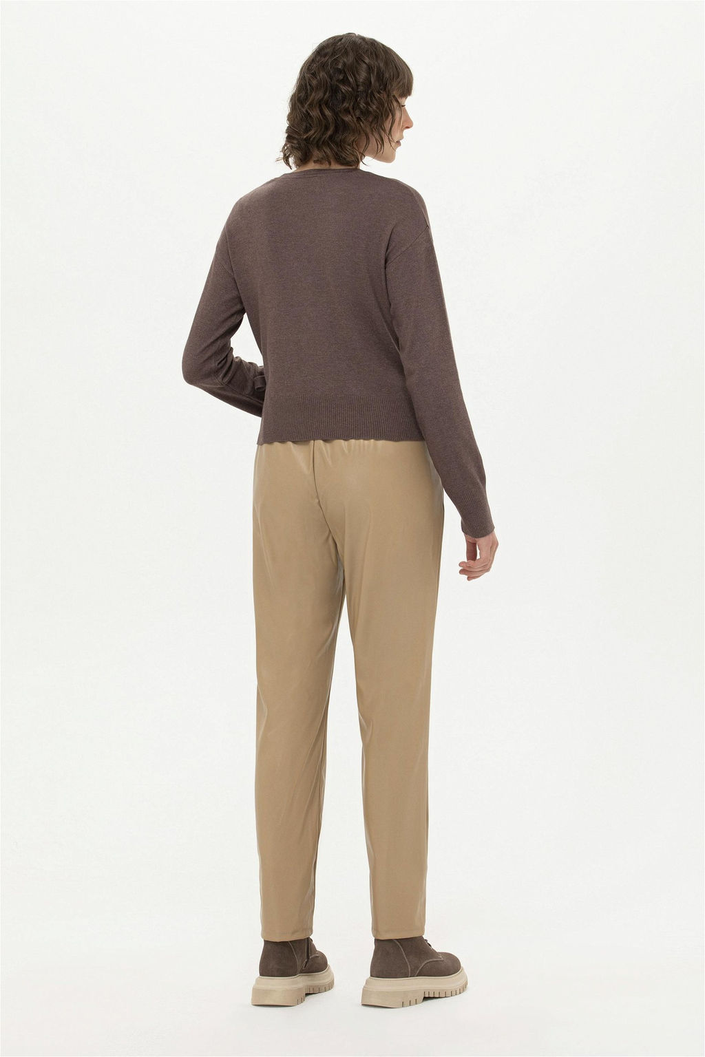 U. S. Polo Assn Женские брюки светло-коричневого цвета - U.s. polo assn фото 10