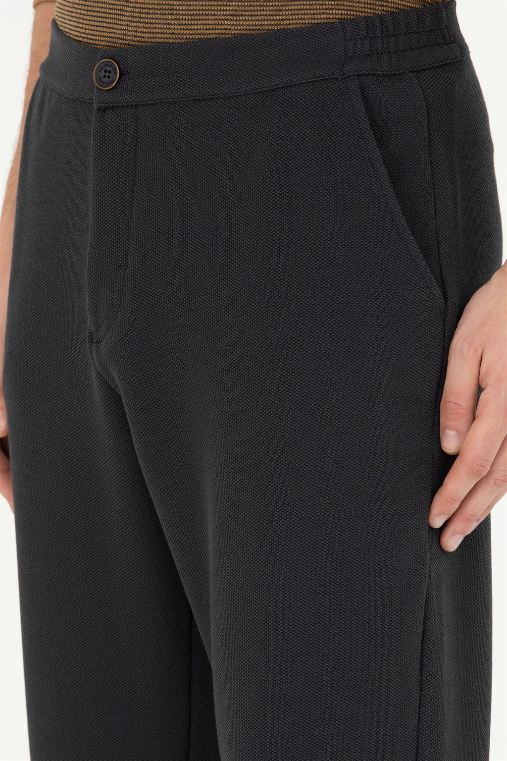 Мужские спортивные штаны антрацитового цвета Неожиданная скидка в корзине - U.s. polo assn фото 6