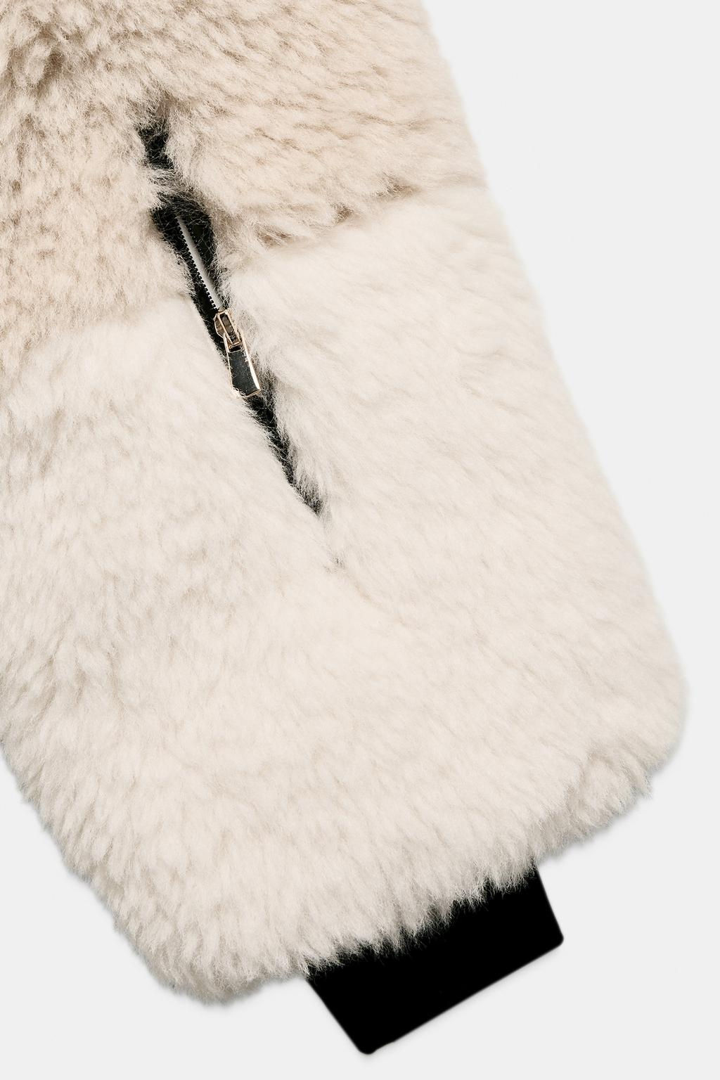 FAUX SHEARLING JACKET HEIQ XREFLEX RECCO® TECHNOLOGY SKI COLLECTION, CHARACTERISTICS - Zara фото 9