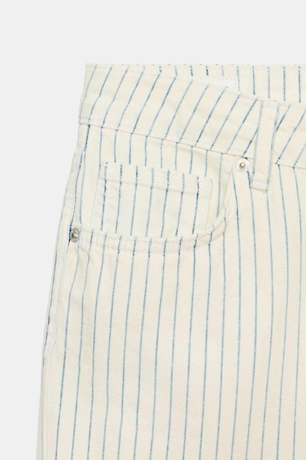 JEANS TRF RECTO RAYAS TIRO BAJO / Rayas - Zara фото 9