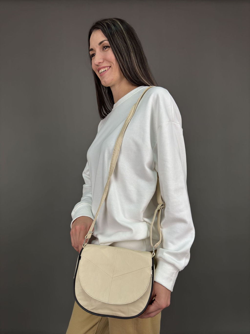 Сумка женская из телячьей кожи