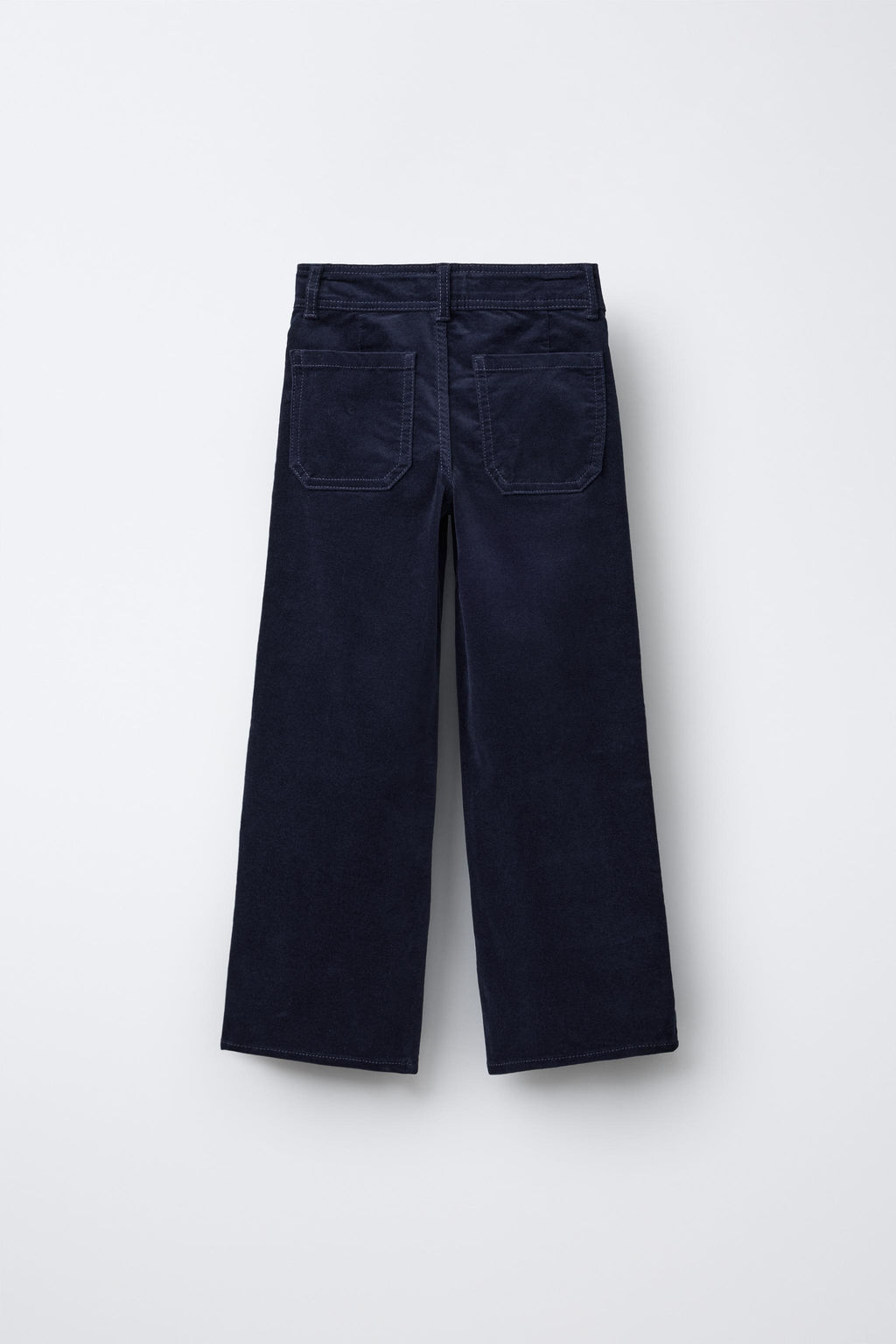 VELVET TROUSERS WITH EMBROIDERED FLOWERS - Zara фото 2