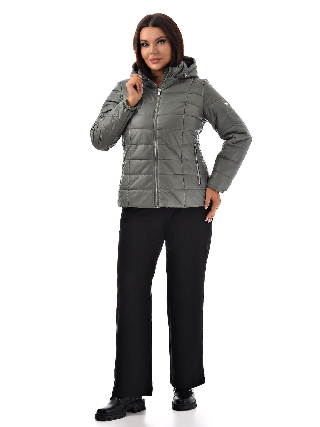 Куртка стеганная синтепон 150 , демисезон - А+б коллекция фото 15