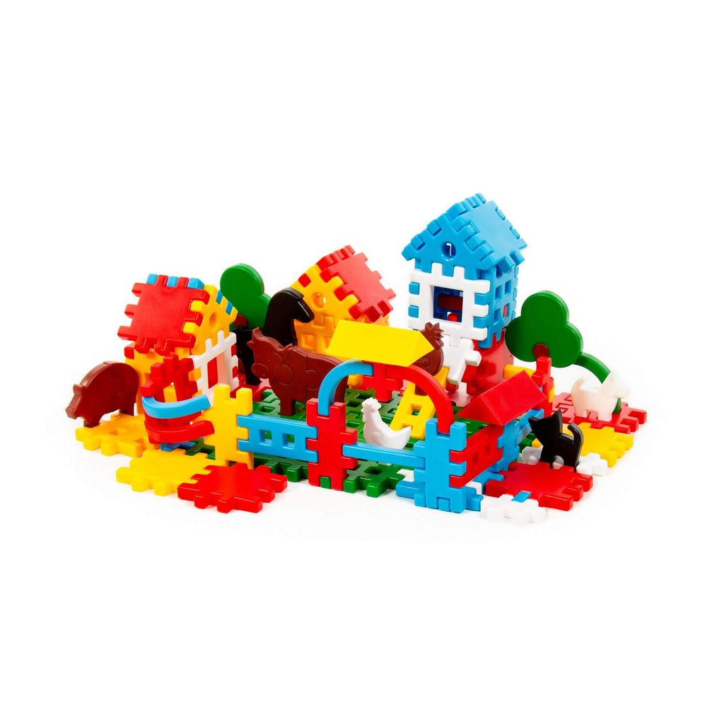 Конструктор Фермер (112 элементов) (в мешке) - Полесье фото 4