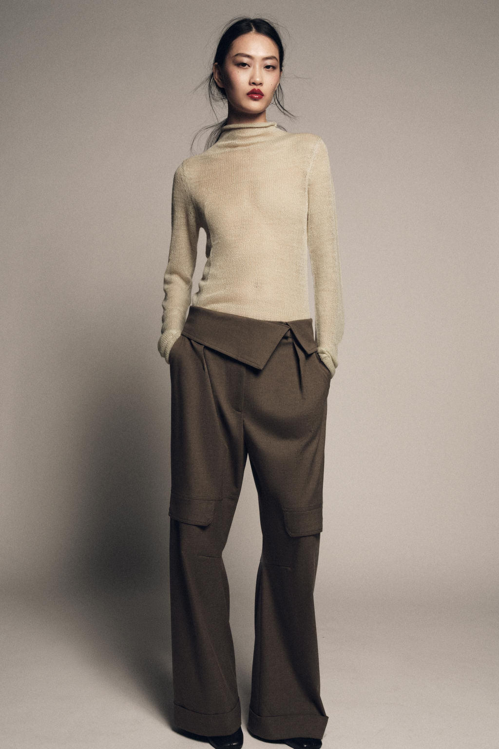 ZW COLLECTION CARGO TROUSERS