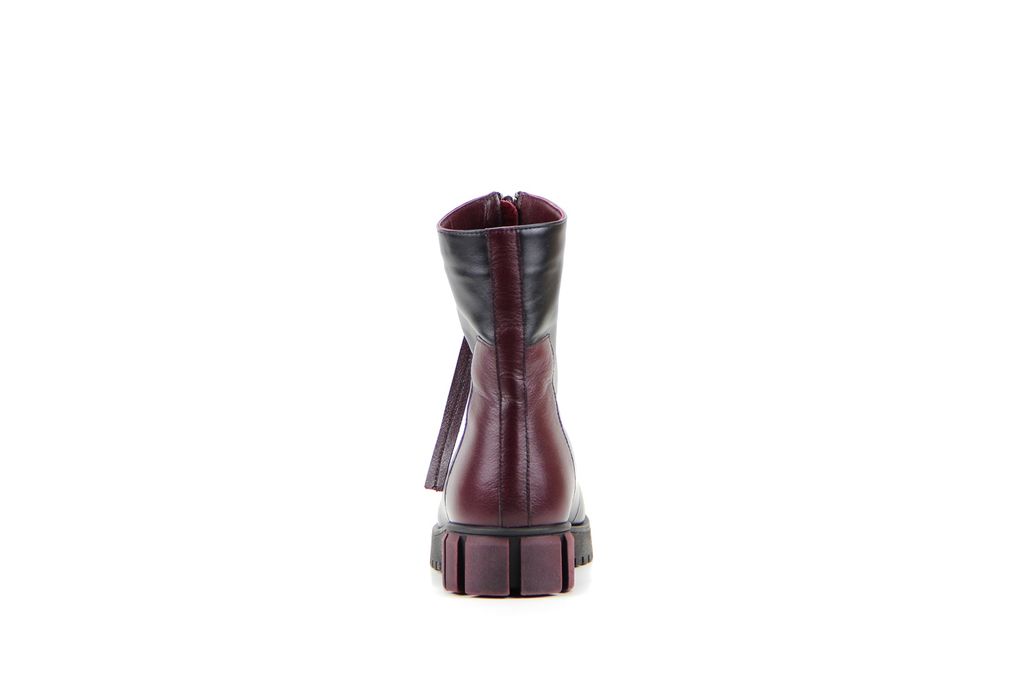 Ботинки EDART 325.astra8.bordo+black/мех  фото 4