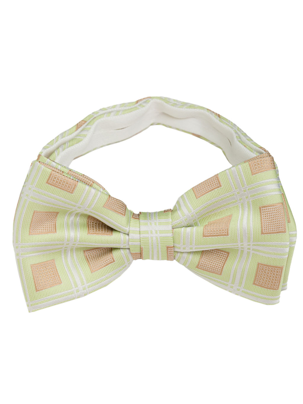 Галстук-бабочка мужской CASINO Casino-poly салат-беж.512.1.625