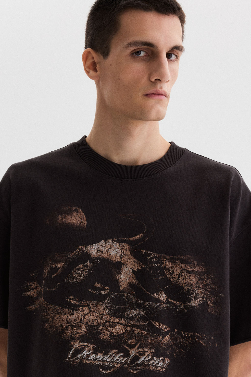 Camiseta boxy Oversized Fit - H&m фото 11