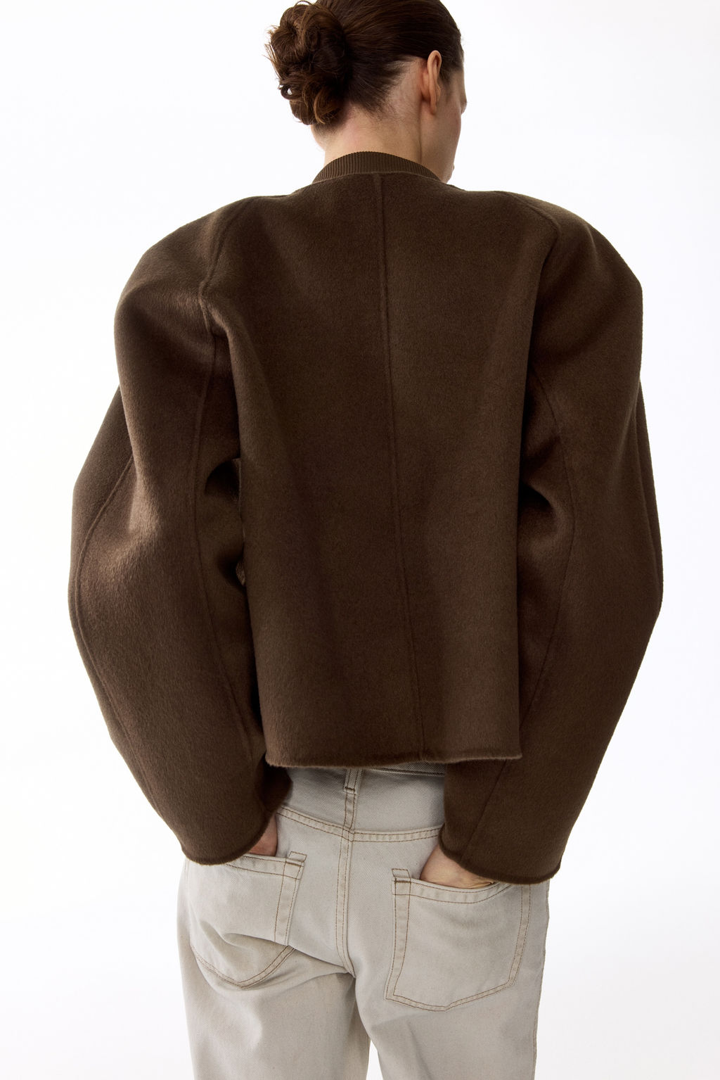 Chaqueta artesanal en mezcla de lana - H&m фото 3