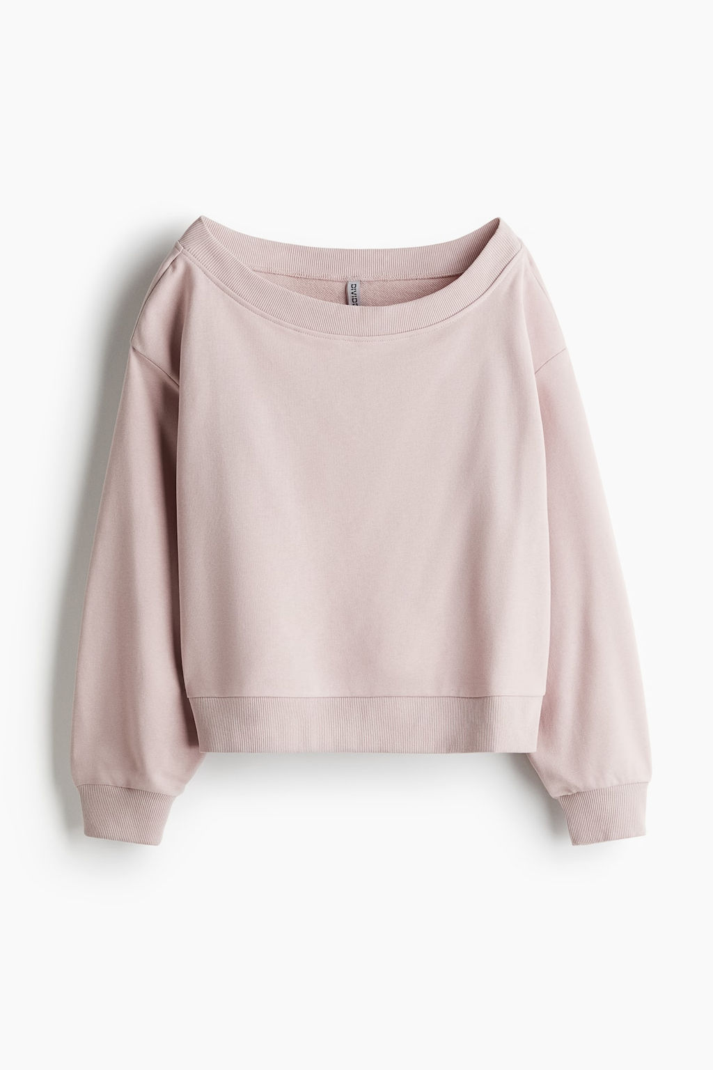 Sudadera off-the-shoulder - H&m фото 4