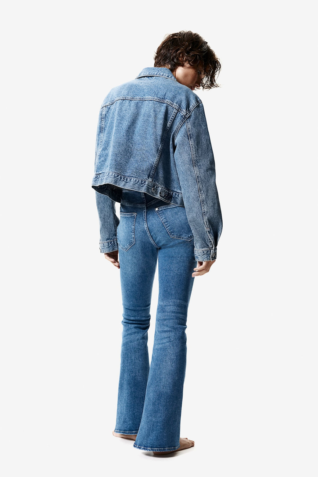 Flared Ultra High Jeans - H&m фото 5