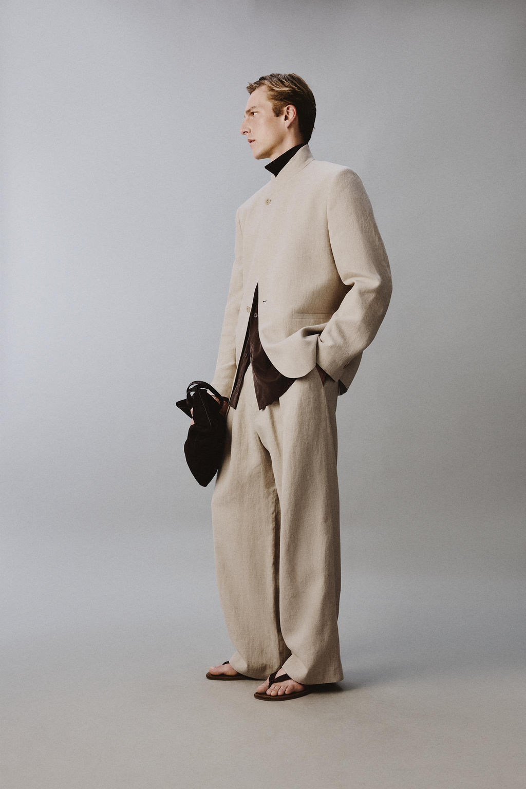 PANTAL?N CHINO STRAIGHT FIT / Tostado - Zara фото 4