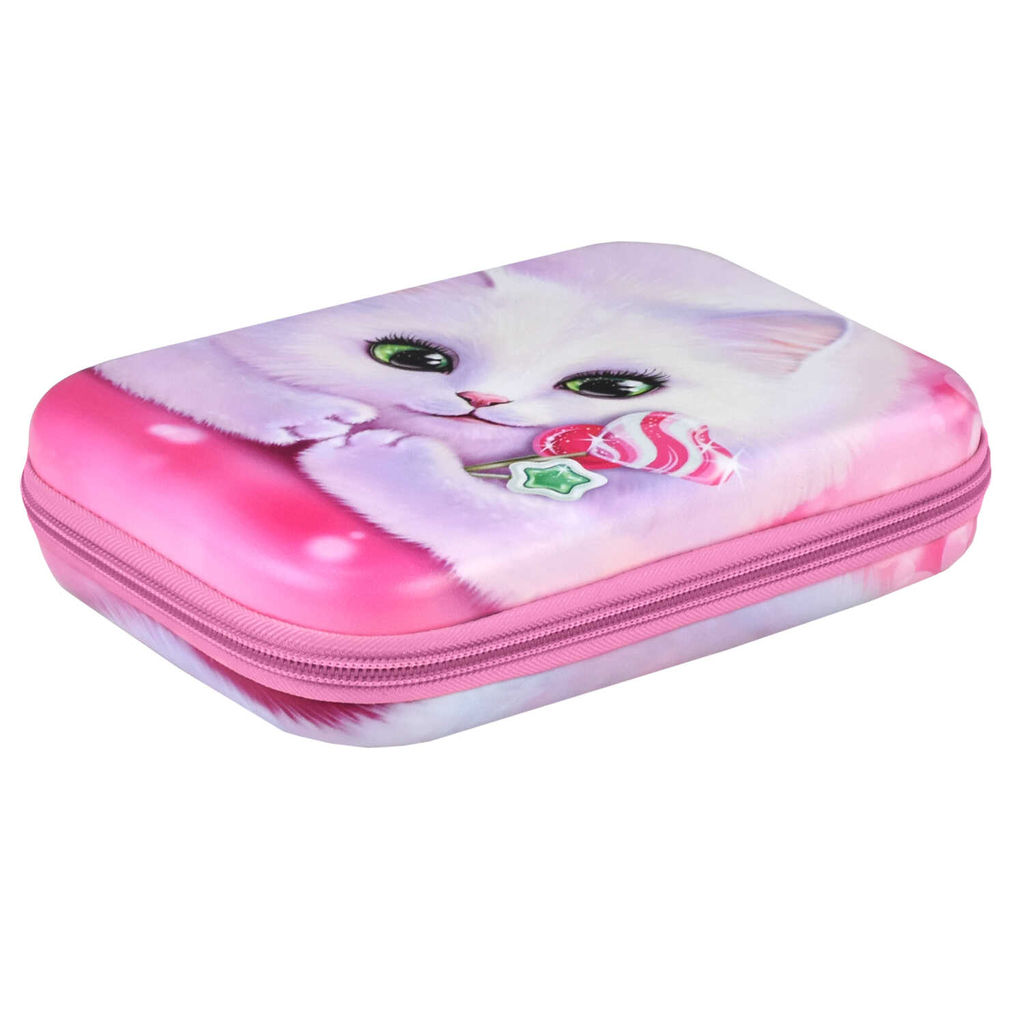 Пенал школьный Феникс+, арт.63015/ 24 КЭНДИ КОТ  фото 2